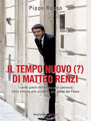 cover image of Il tempo nuovo (?) di Matteo Renzi
